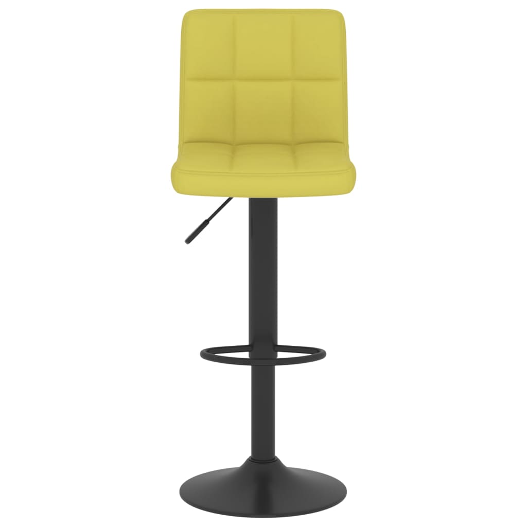 vidaXL Scaun de bar, verde, material textil vidaXL Scaun de bar, verde, material textil