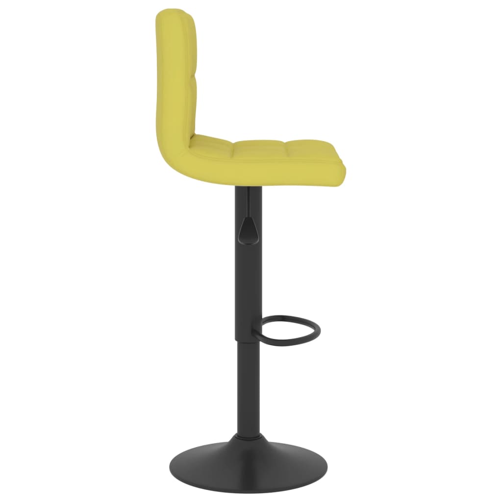 vidaXL Scaun de bar, verde, material textil vidaXL Scaun de bar, verde, material textil