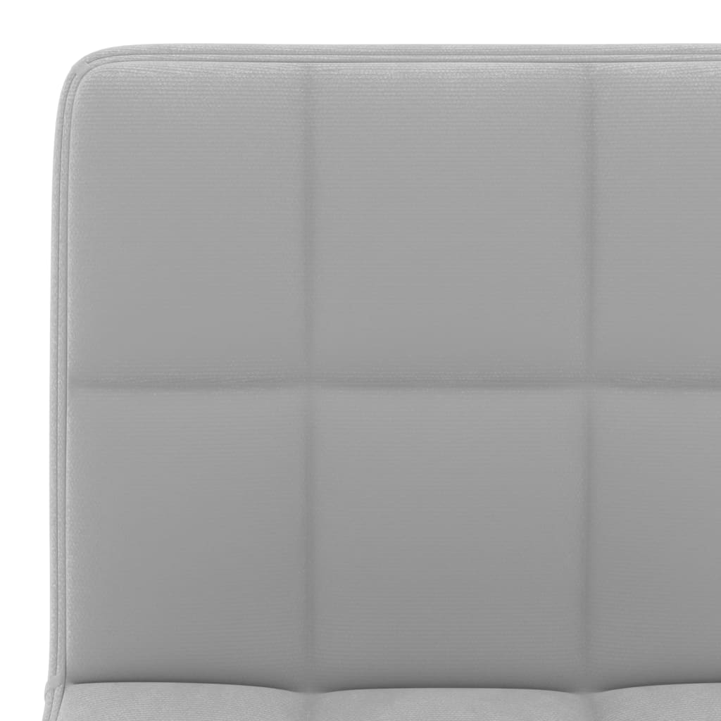 vidaXL Scaun de bar, gri deschis, catifea vidaXL Scaun de bar, gri deschis, catifea