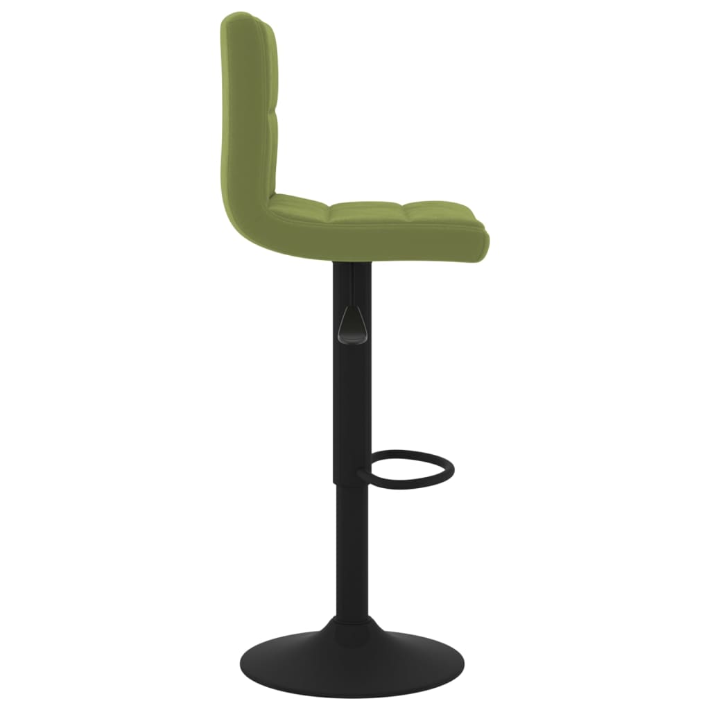 vidaXL Scaun de bar, verde deschis, catifea vidaXL Scaun de bar, verde deschis, catifea