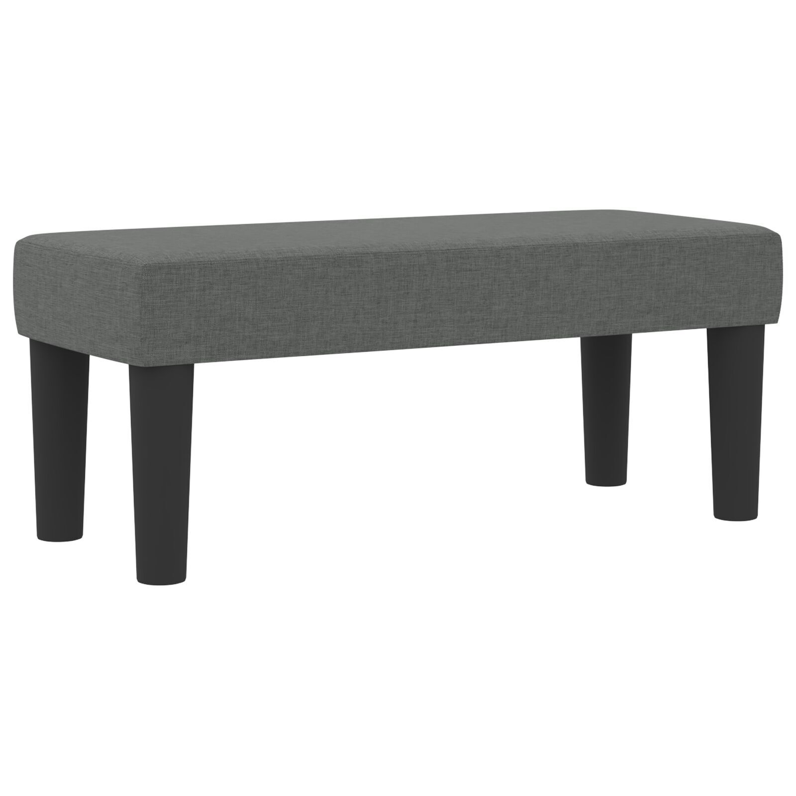 vidaXL Pat cu arcuri cu saltea Gri închis 80 x 200 cm țesătură vidaXL Pat cu arcuri cu saltea Gri închis 80 x 200 cm țesătură