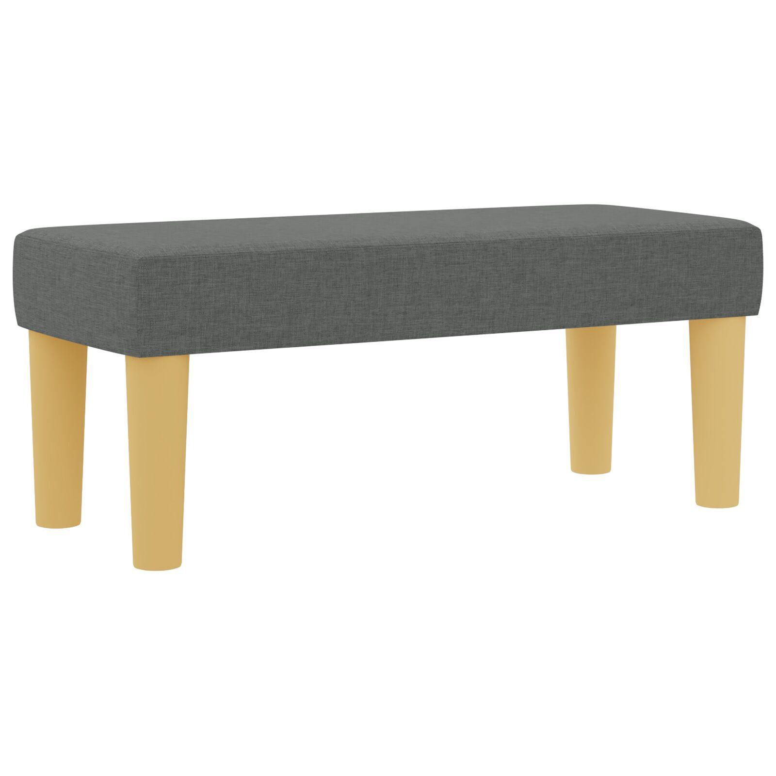 vidaXL Pat cu arcuri cu saltea Gri închis 90 x 190 cm țesătură vidaXL Pat cu arcuri cu saltea Gri închis 90 x 190 cm țesătură