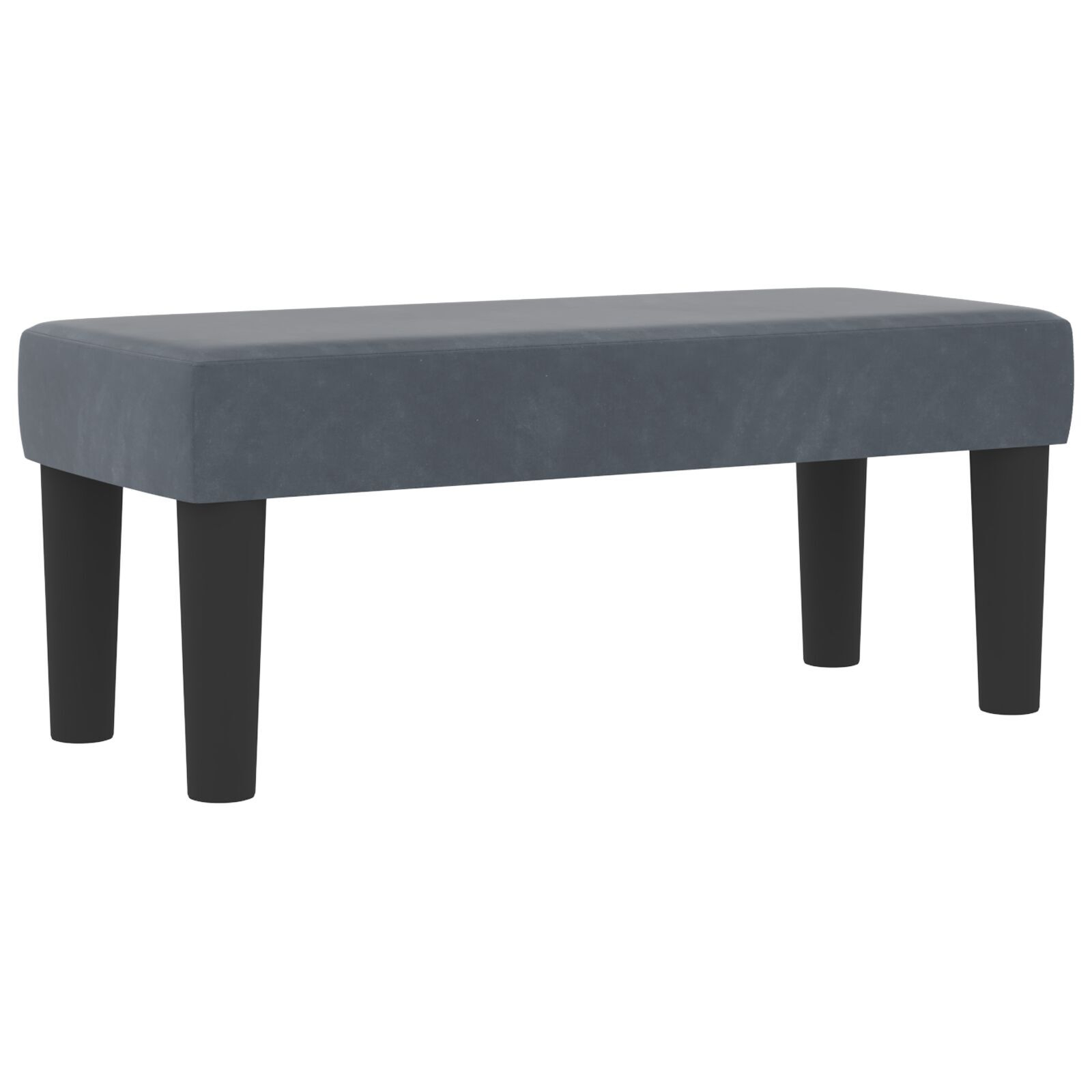 vidaXL Pat cu arcuri cu saltea Gri închis 90 x 200 cm Catifea vidaXL Pat cu arcuri cu saltea Gri închis 90 x 200 cm Catifea