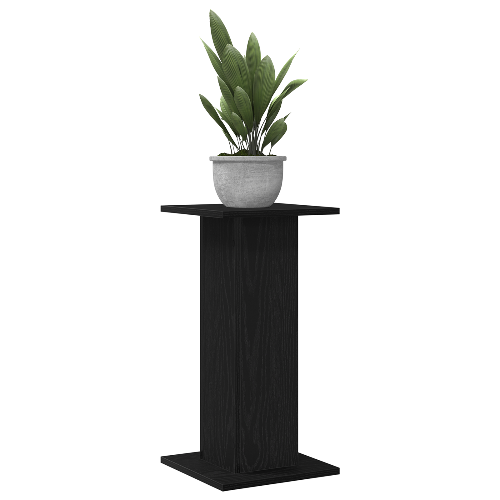 vidaXL Suporturi pentru difuzoare - 2 bucăți, Stejar negru, 30 x 30 x 60 cm, Lemn prelucrat. vidaXL Suporturi pentru difuzoare - 2 bucăți, Stejar negru, 30 x 30 x 60 cm, Lemn prelucrat.