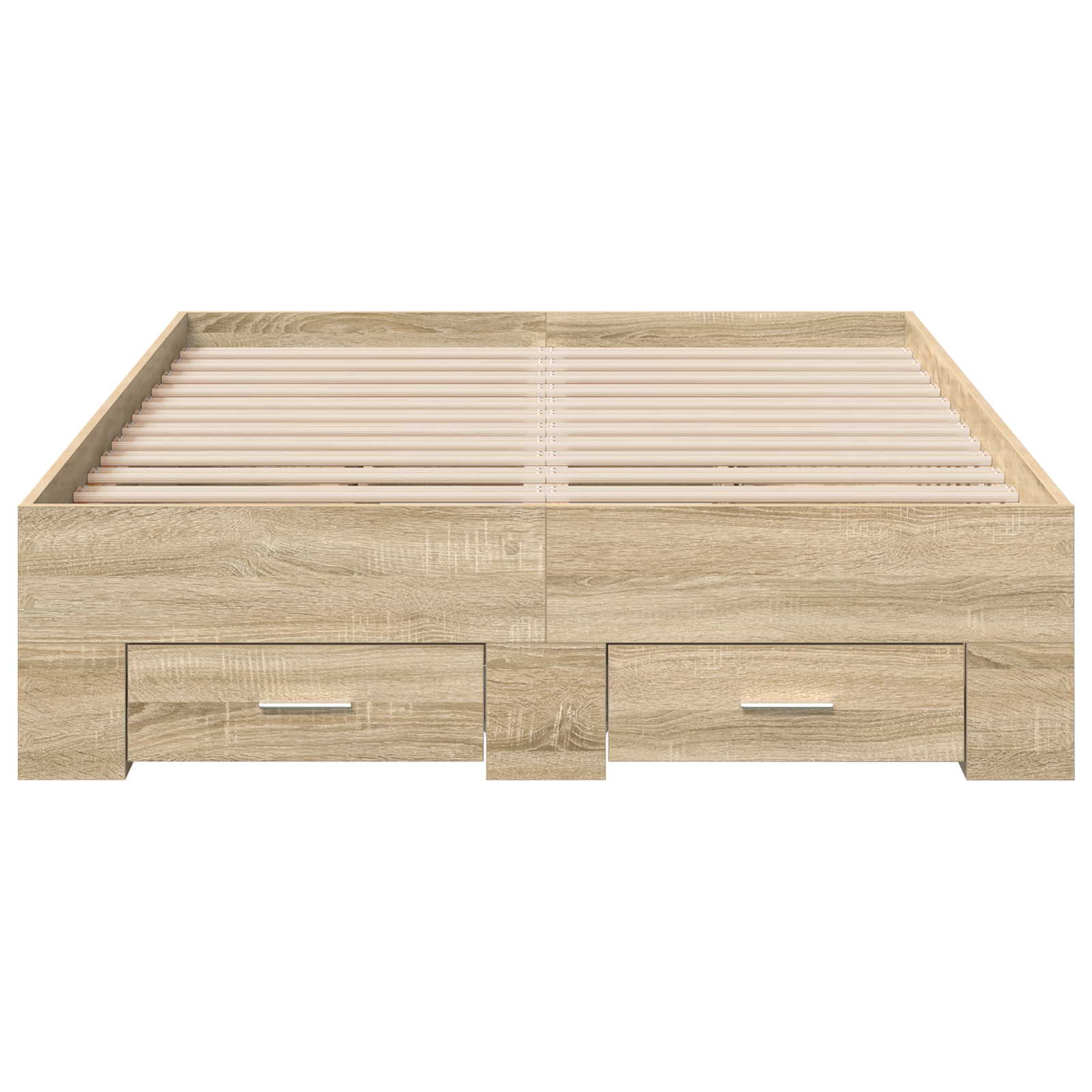 vidaXL Cadru de pat Maro 120 x 190 cm Lemn compozit vidaXL Cadru de pat Maro 120 x 190 cm Lemn compozit