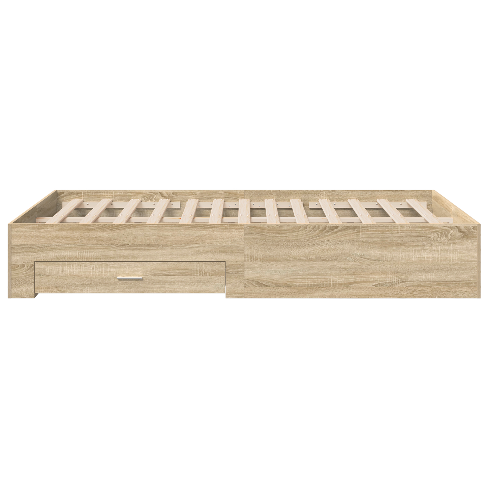 vidaXL Cadru de pat Maro 120 x 190 cm Lemn compozit vidaXL Cadru de pat Maro 120 x 190 cm Lemn compozit