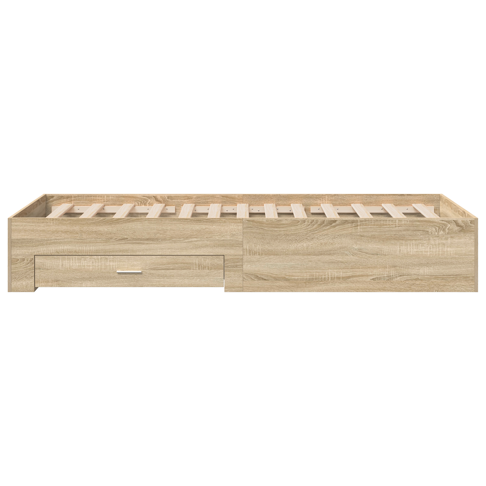 vidaXL Cadru de pat Maro 90 x 190 cm Lemn compozit vidaXL Cadru de pat Maro 90 x 190 cm Lemn compozit