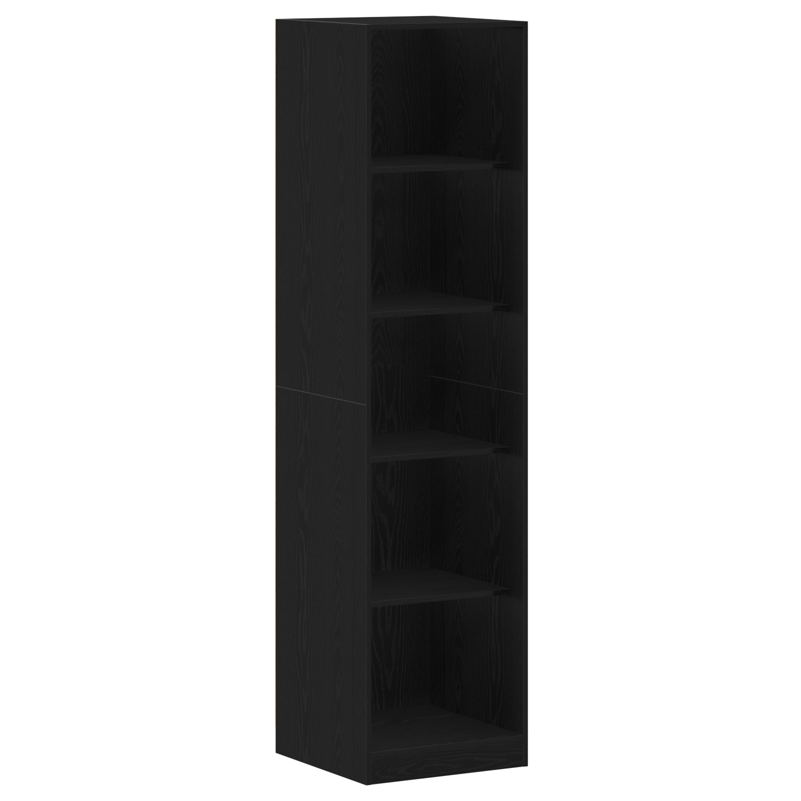Dulap Negru Stejar 50x50x200 cm din Lemn Ingineresc de la vidaXL Dulap Negru Stejar 50x50x200 cm din Lemn Ingineresc de la vidaXL