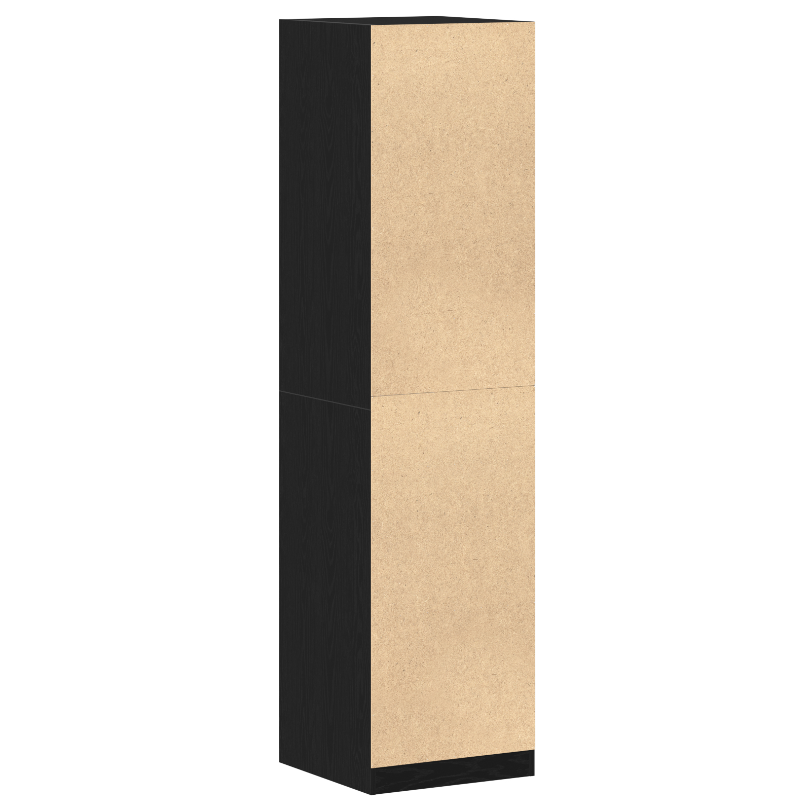 Dulap Negru Stejar 50x50x200 cm din Lemn Ingineresc de la vidaXL Dulap Negru Stejar 50x50x200 cm din Lemn Ingineresc de la vidaXL