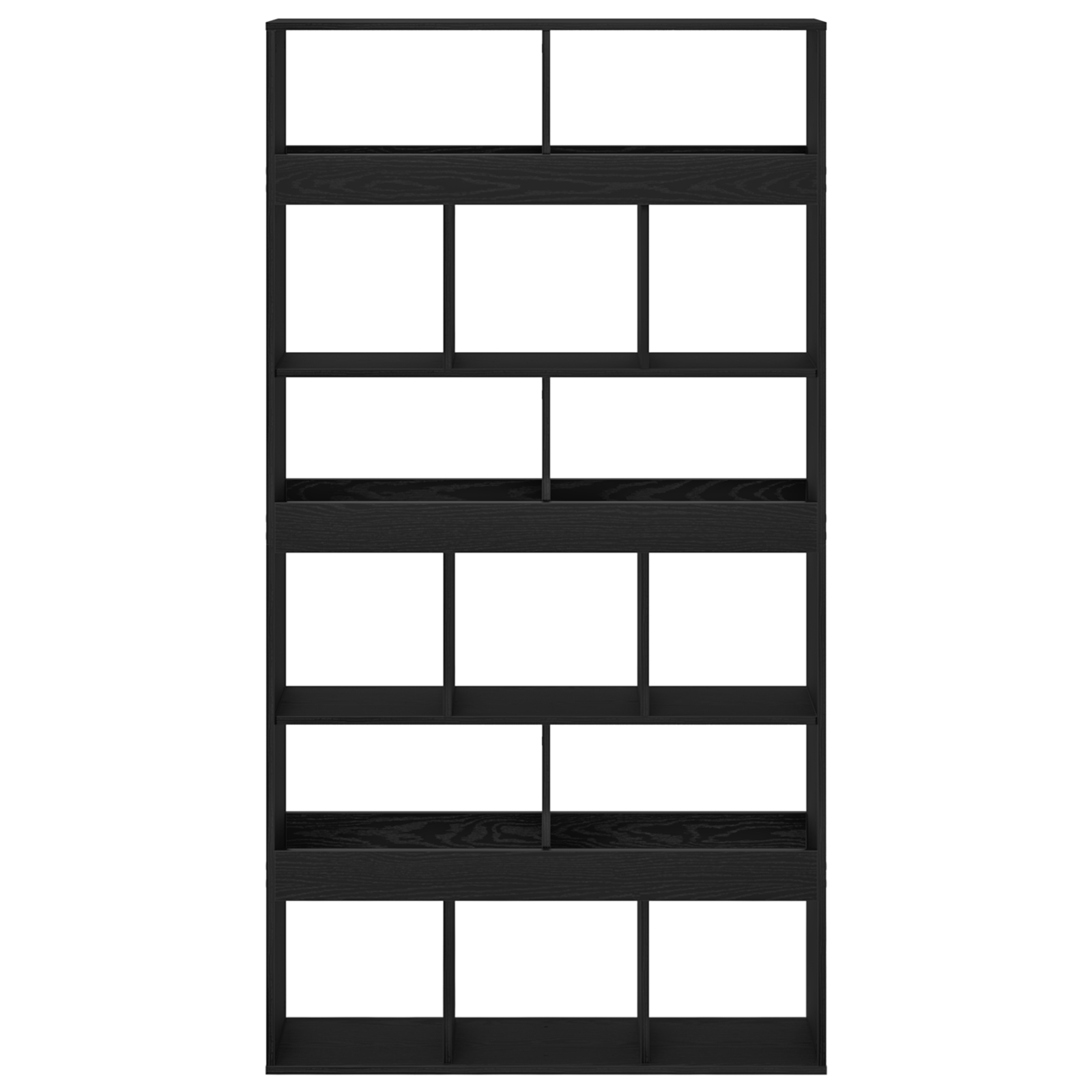 vidaXL Suport de plante, stejar negru, 140x30x140 cm lemn prelucrat vidaXL Suport de plante, stejar negru, 140x30x140 cm lemn prelucrat