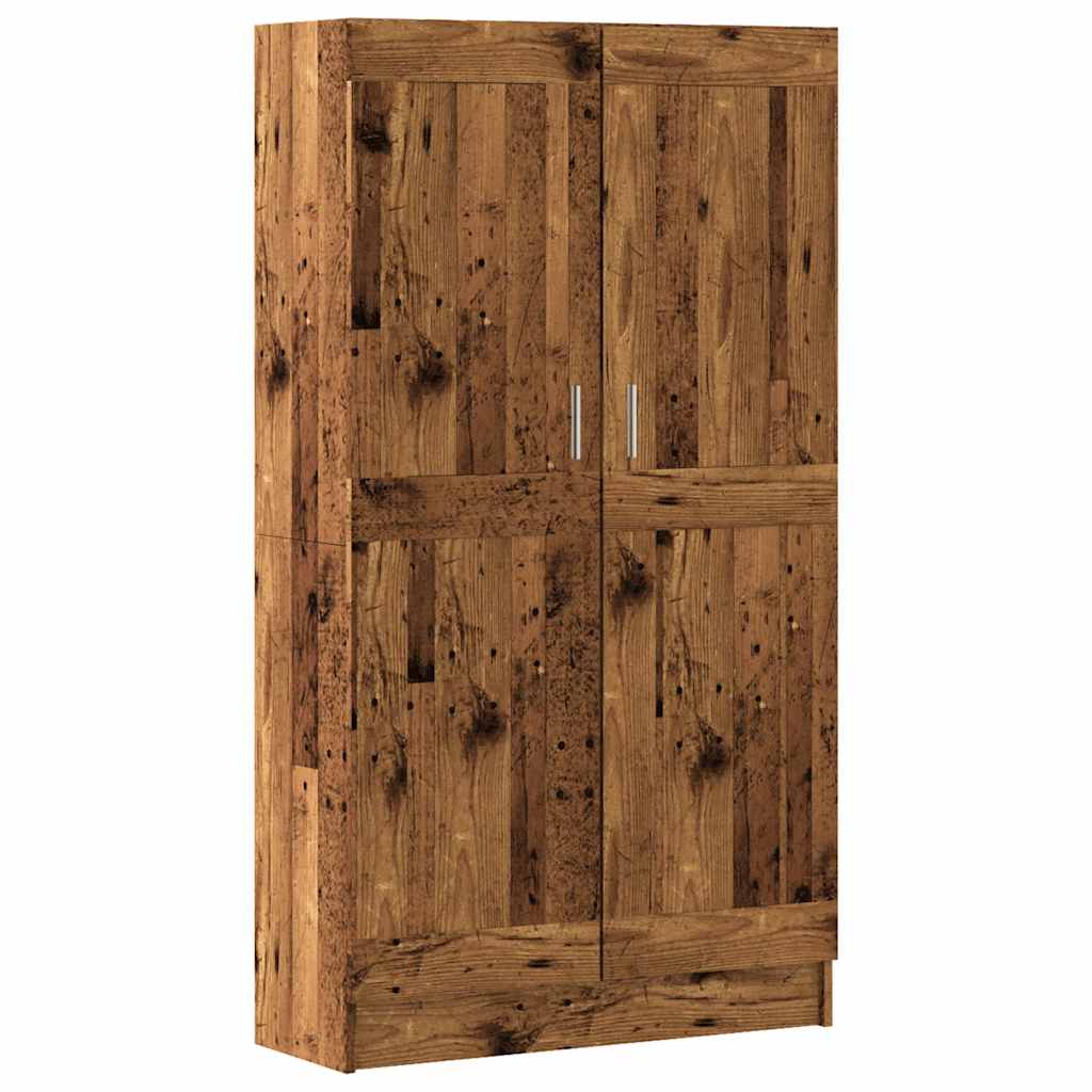 vidaXL Bibliotecă, lemn vechi, 82,5x30,5x150 cm, lemn prelucrat vidaXL Bibliotecă, lemn vechi, 82,5x30,5x150 cm, lemn prelucrat