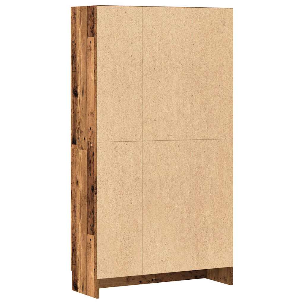 vidaXL Bibliotecă, lemn vechi, 82,5x30,5x150 cm, lemn prelucrat vidaXL Bibliotecă, lemn vechi, 82,5x30,5x150 cm, lemn prelucrat