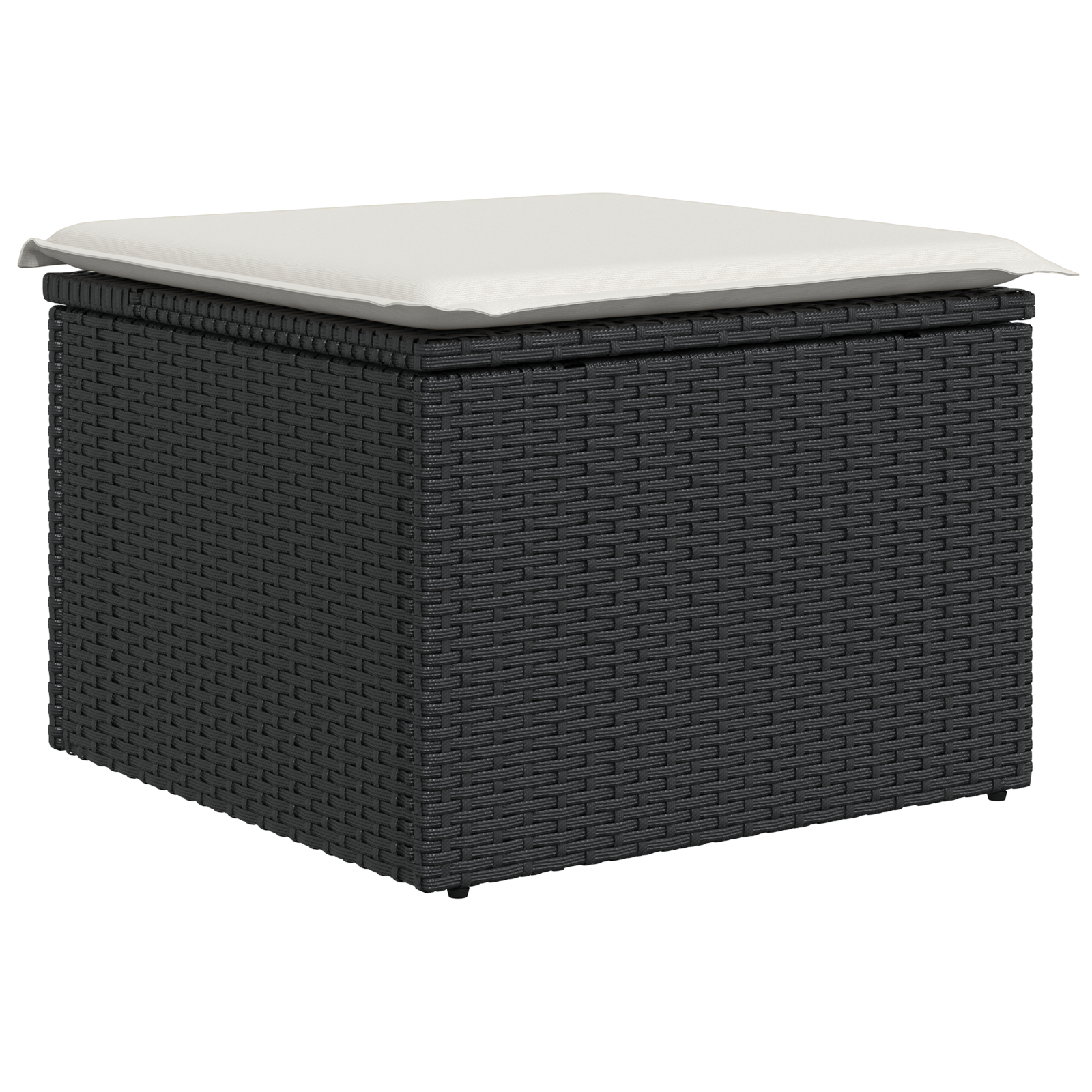 Set canapea de grădină vidaXL 6 piese cu perne, Negru Ratan Set canapea de grădină vidaXL 6 piese cu perne, Negru Ratan
