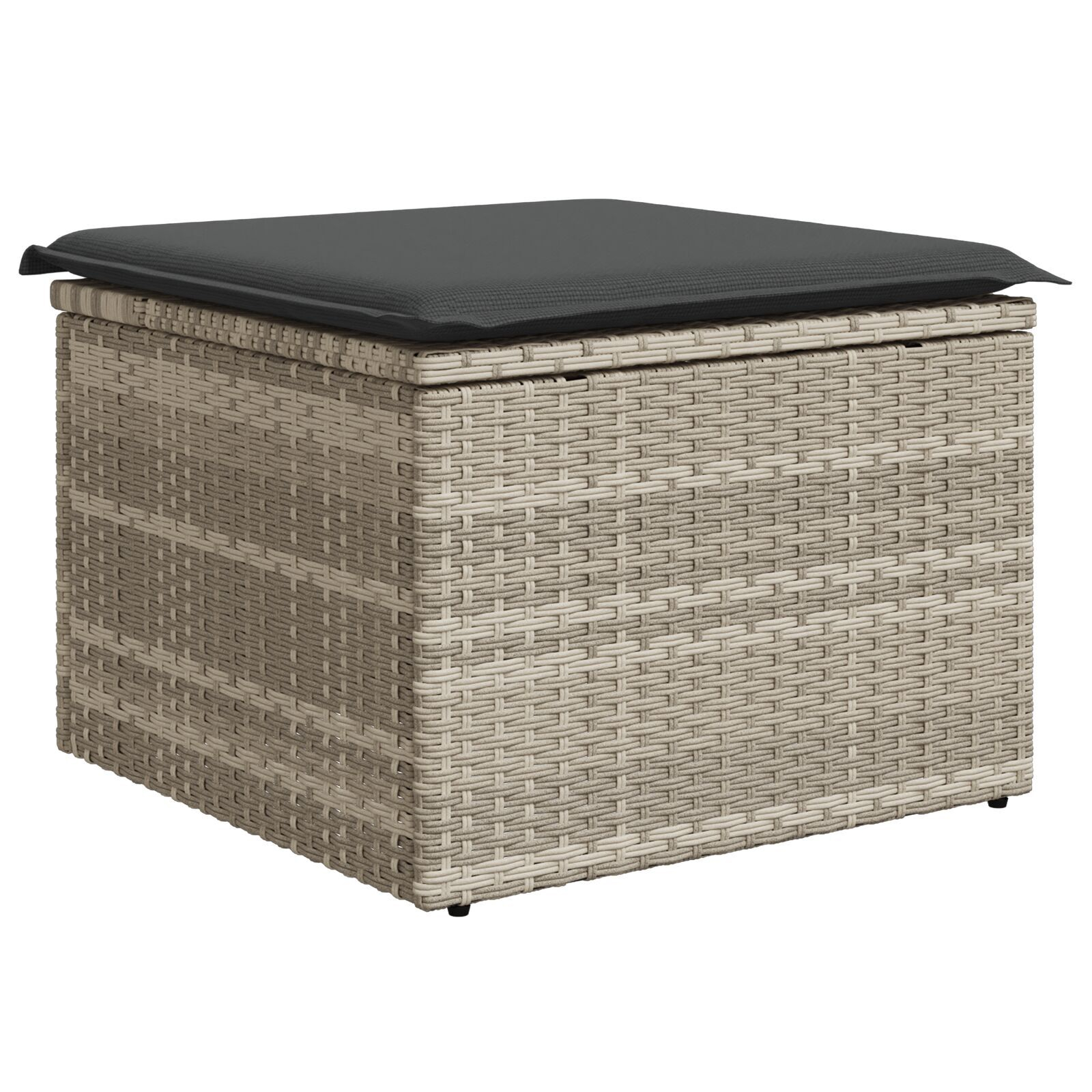vidaXL Set de canapele pentru grădină 8 pcs Gri deschis Rattan poli vidaXL Set de canapele pentru grădină 8 pcs Gri deschis Rattan poli