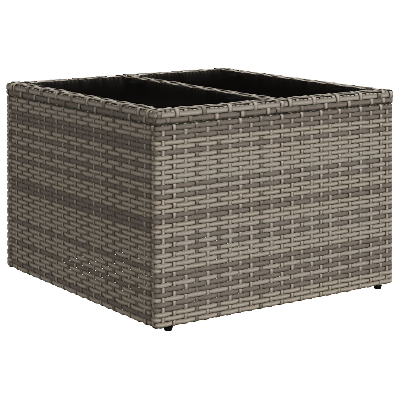 vidaXL Set de canapele pentru grădină Manual 9 pcs Gri 55 x 55 x 37 cm vidaXL Set de canapele pentru grădină Manual 9 pcs Gri 55 x 55 x 37 cm