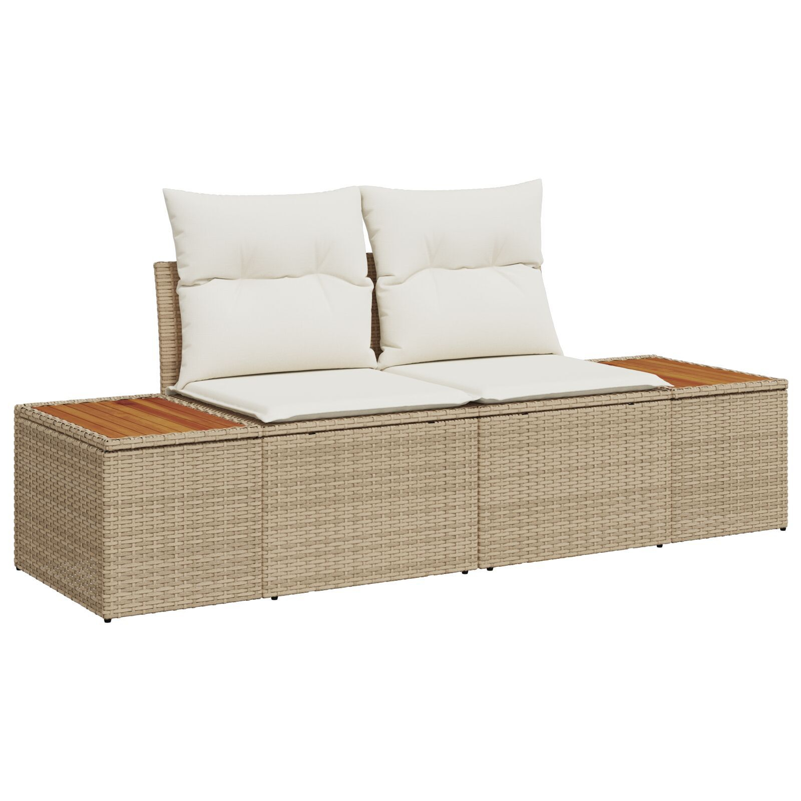 vidaXL cu pernă Ajustabil 4 pcs Bej 239 x 117 x 37 cm vidaXL cu pernă Ajustabil 4 pcs Bej 239 x 117 x 37 cm