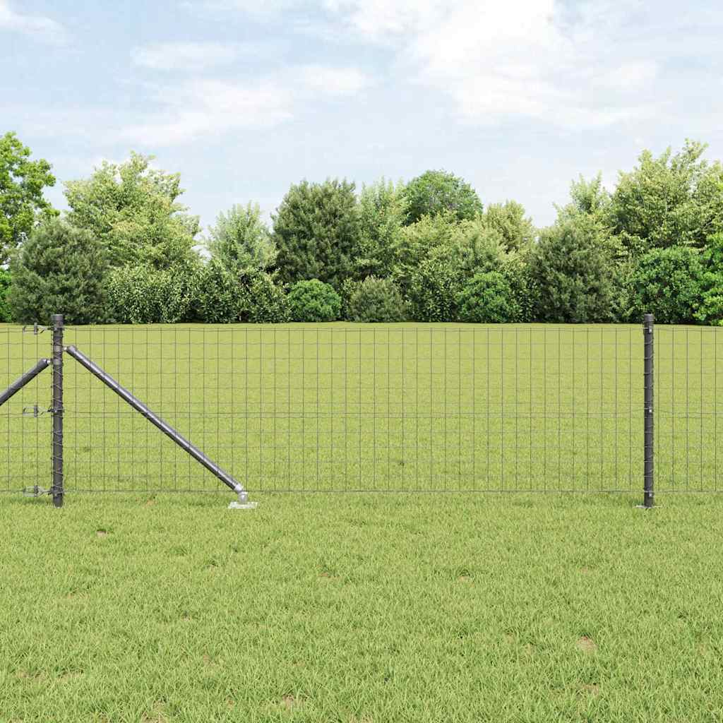 vidaXL Stâlpi de gard cu vârf, 26 buc., Ø32 mm, 100 cm. oțel zincat vidaXL Stâlpi de gard cu vârf, 26 buc., Ø32 mm, 100 cm. oțel zincat