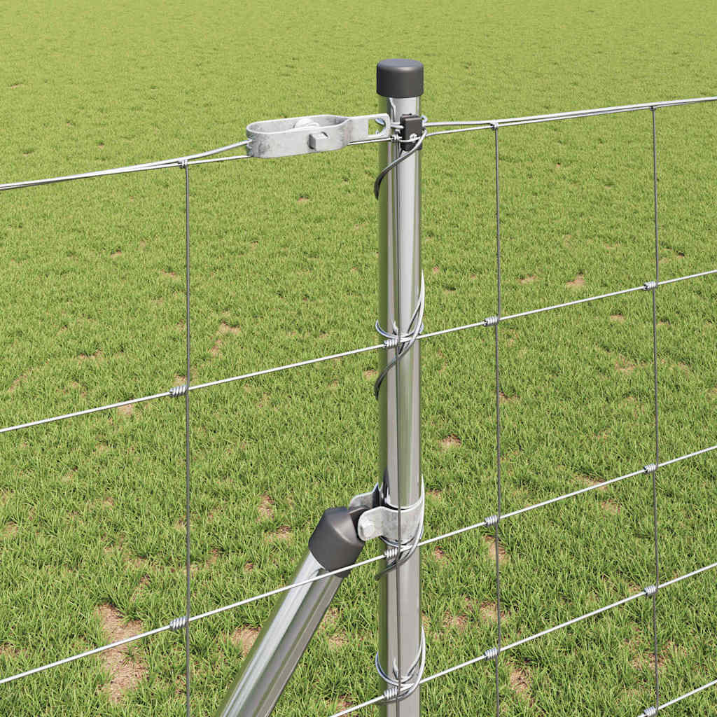 vidaXL Stâlp de gard. Galvanizat 50 x 1,2 m Oțel