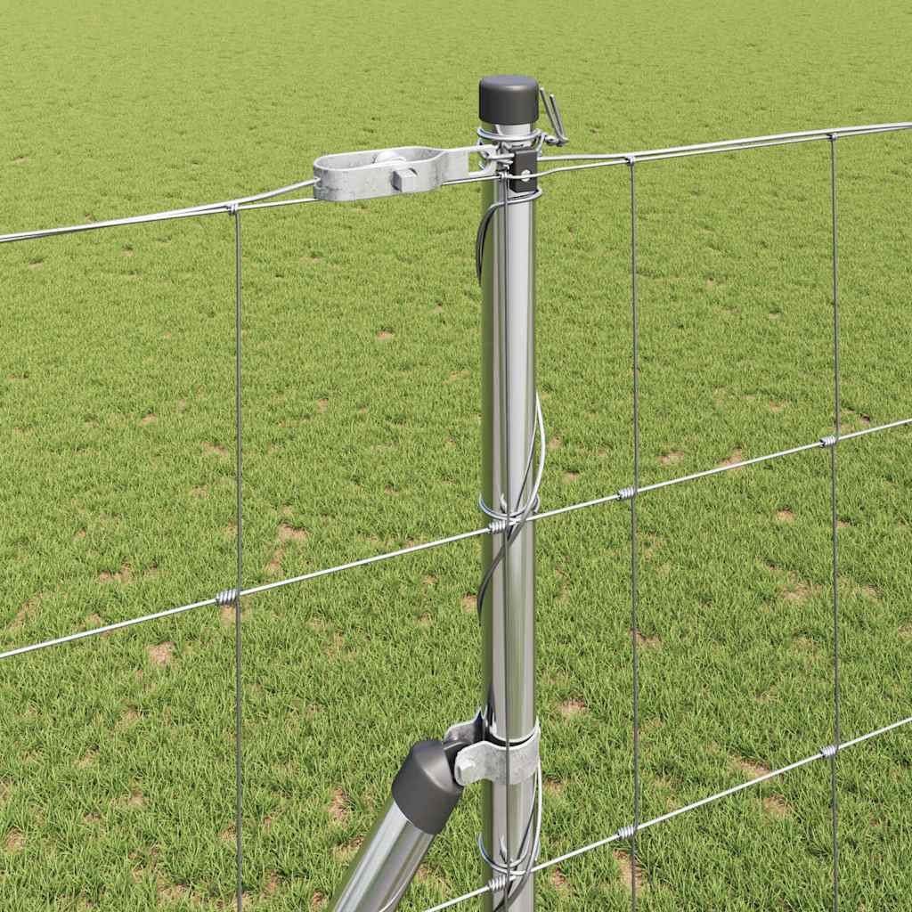 vidaXL Stâlp de gard. Galvanizat 50 x 1,5 m Oțel