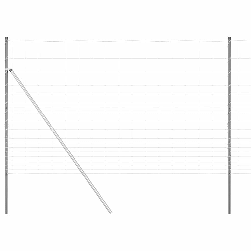 vidaXL Stâlp de gard. Galvanizat 50 x 1,5 m Oțel