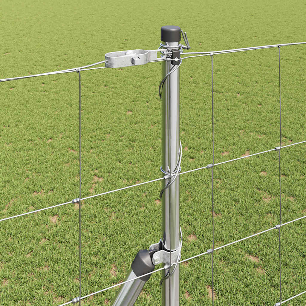 vidaXL Stâlp de gard. Galvanizat 50 x 1,5 m Oțel