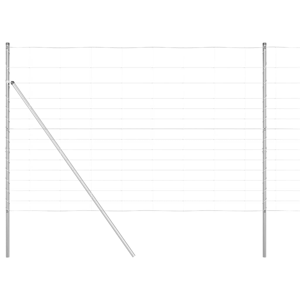 vidaXL Stâlp de gard. Galvanizat 50 x 1,6 m Oțel