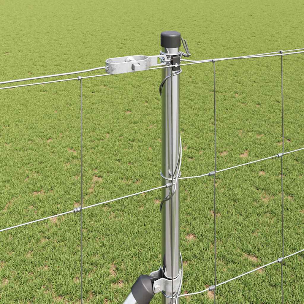 vidaXL Stâlp de gard. Galvanizat 50 x 1,5 m Oțel