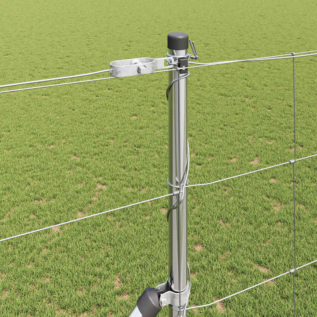 vidaXL Stâlp de gard. Galvanizat 50 x 1,5 m Oțel