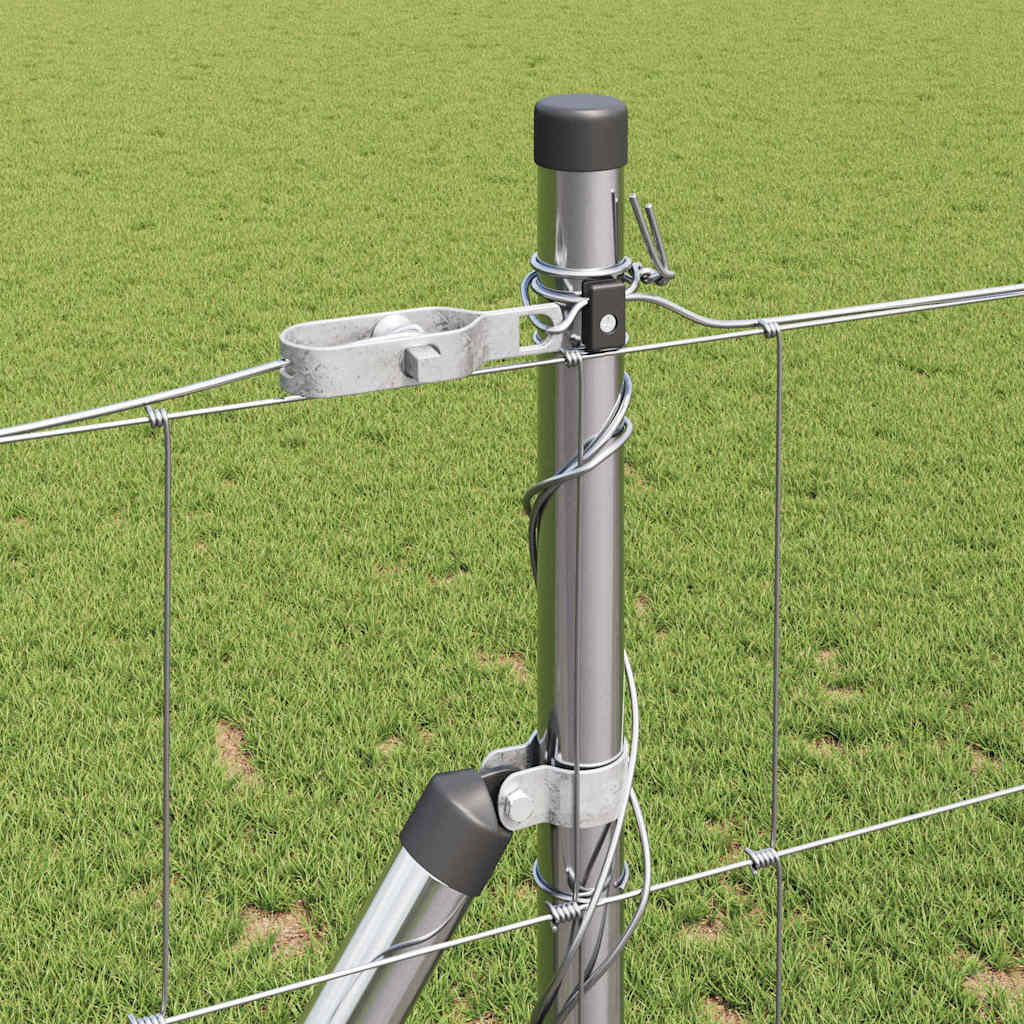 vidaXL Stâlp de gard. Galvanizat 25 x 1,2 m Oțel