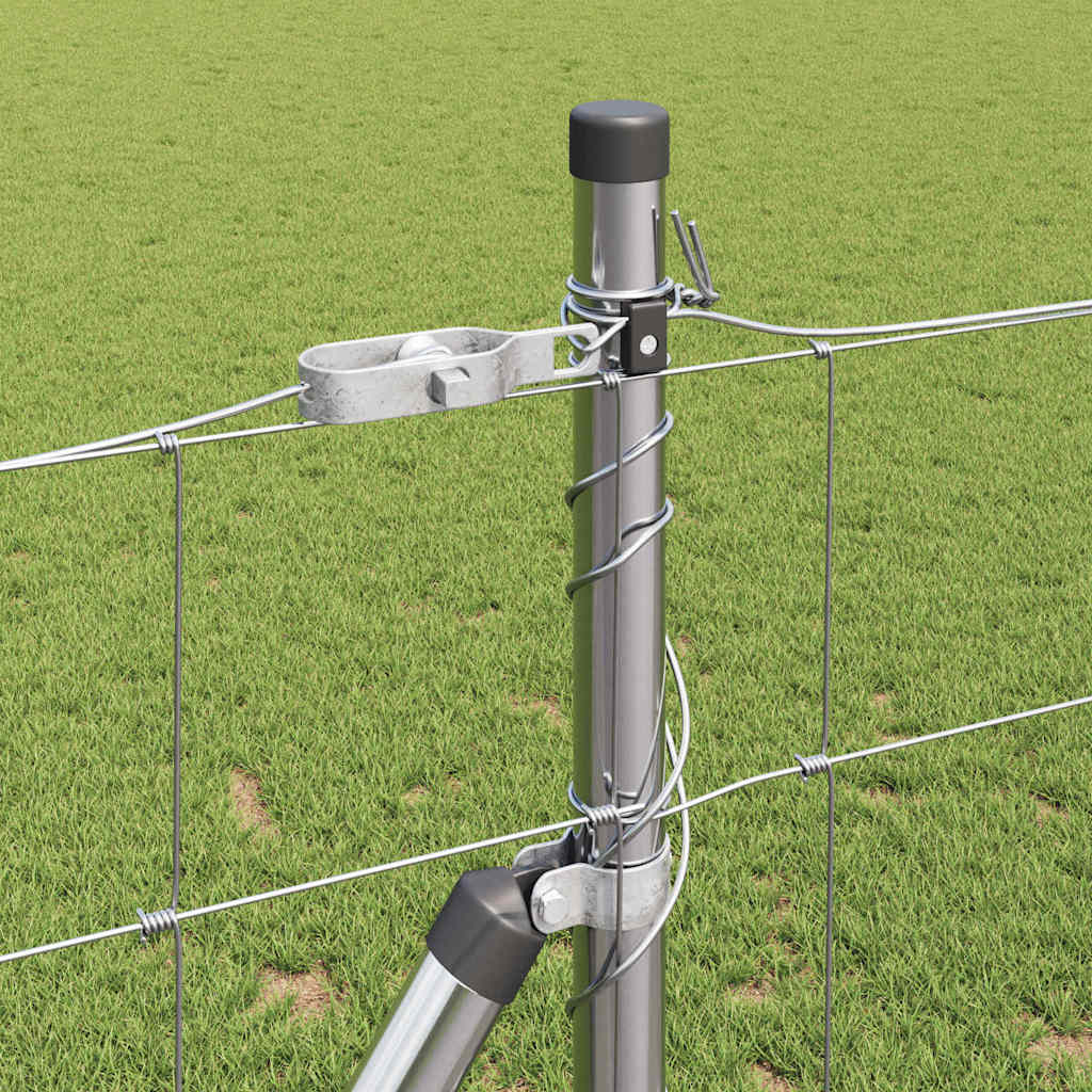 vidaXL Stâlp de gard. Galvanizat 25 x 1,2 m Oțel