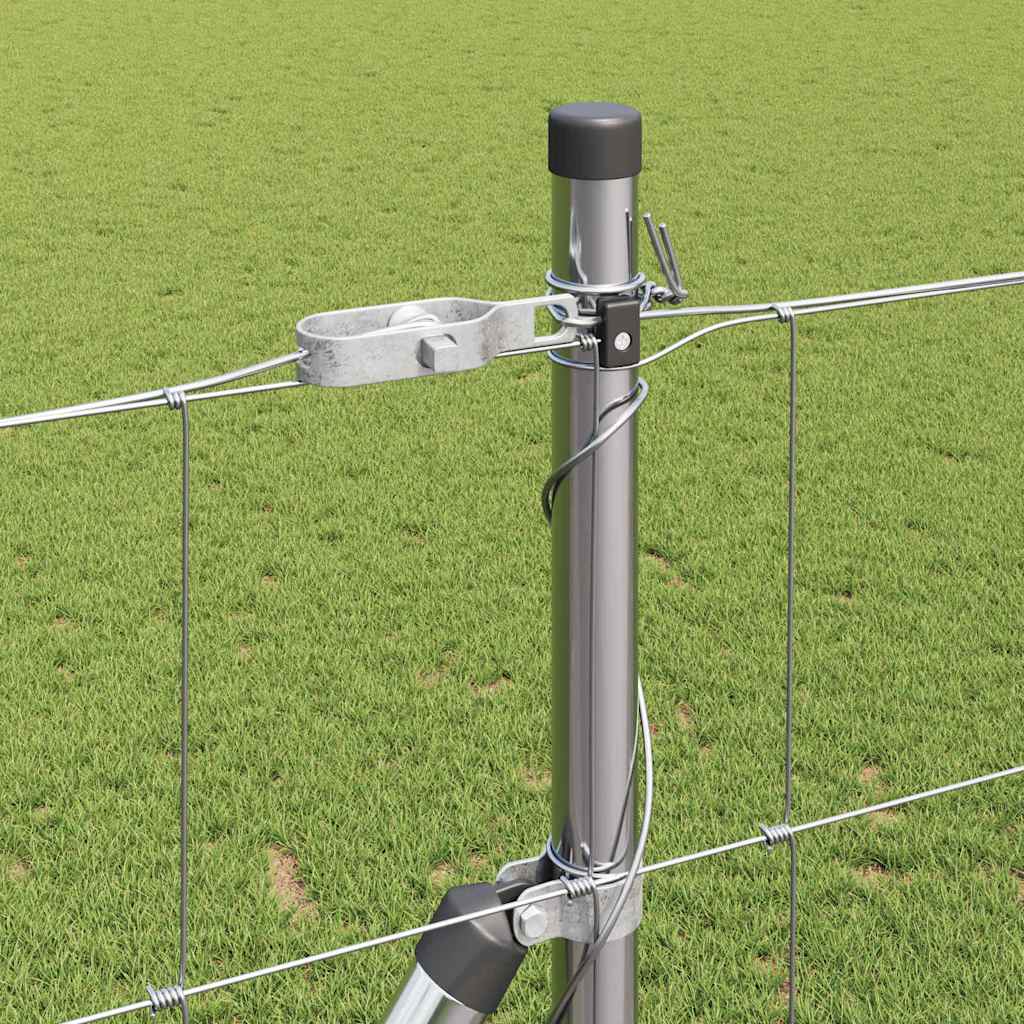 vidaXL Stâlp de gard. Galvanizat 50 x 1,4 m Oțel