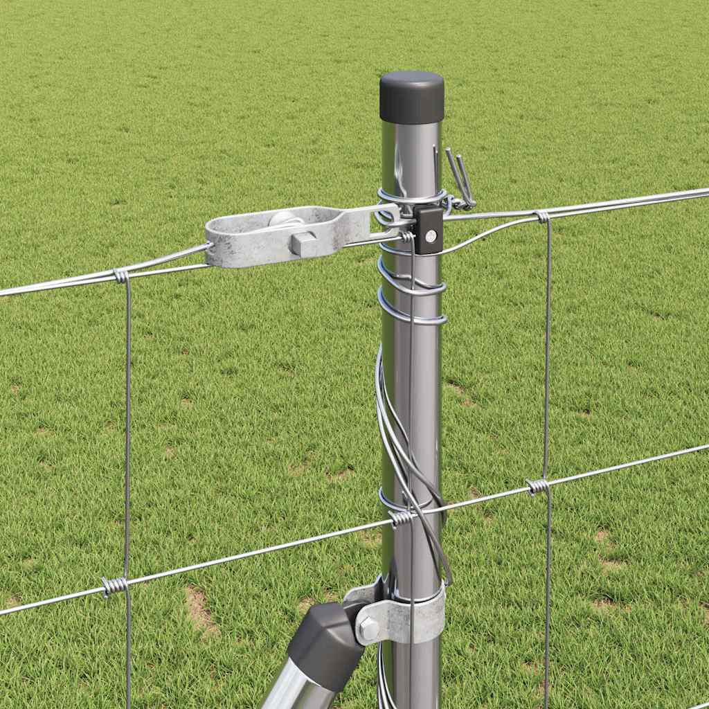 vidaXL Stâlp de gard. Galvanizat 50 x 1,4 m Oțel