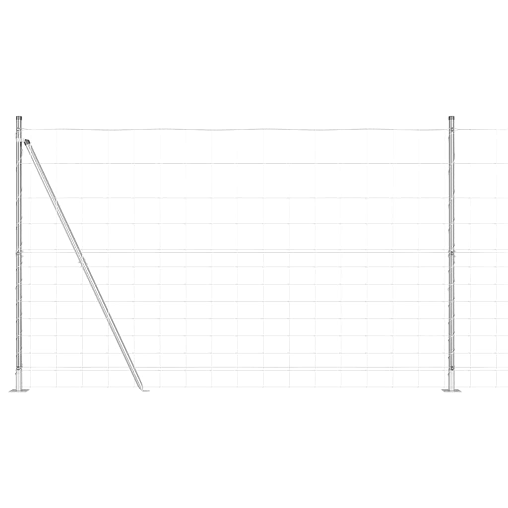 vidaXL Stâlp de gard. Galvanizat 50 x 1,5 m Oțel