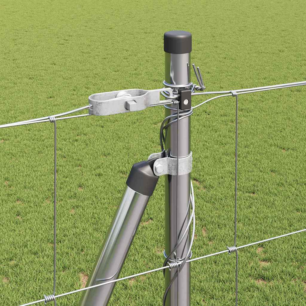 vidaXL Stâlp de gard. Galvanizat 50 x 1,5 m Oțel