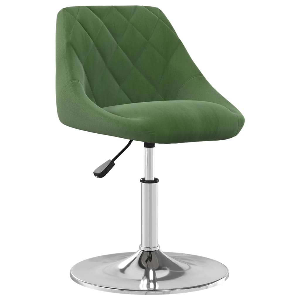 vidaXL Scaune de bucătărie pivotante, 2 buc., verde închis, catifea vidaXL Scaune de bucătărie pivotante, 2 buc., verde închis, catifea