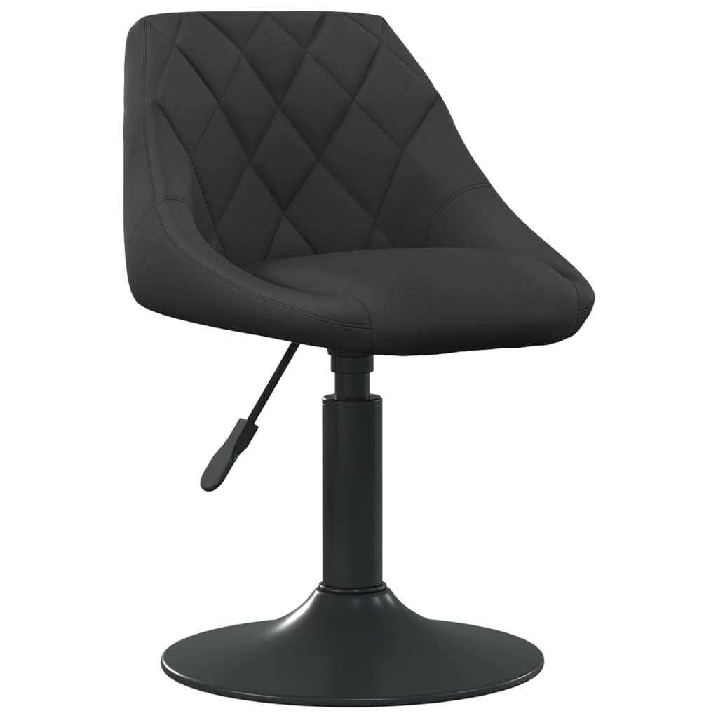 vidaXL Scaun de bar, negru, catifea vidaXL Scaun de bar, negru, catifea