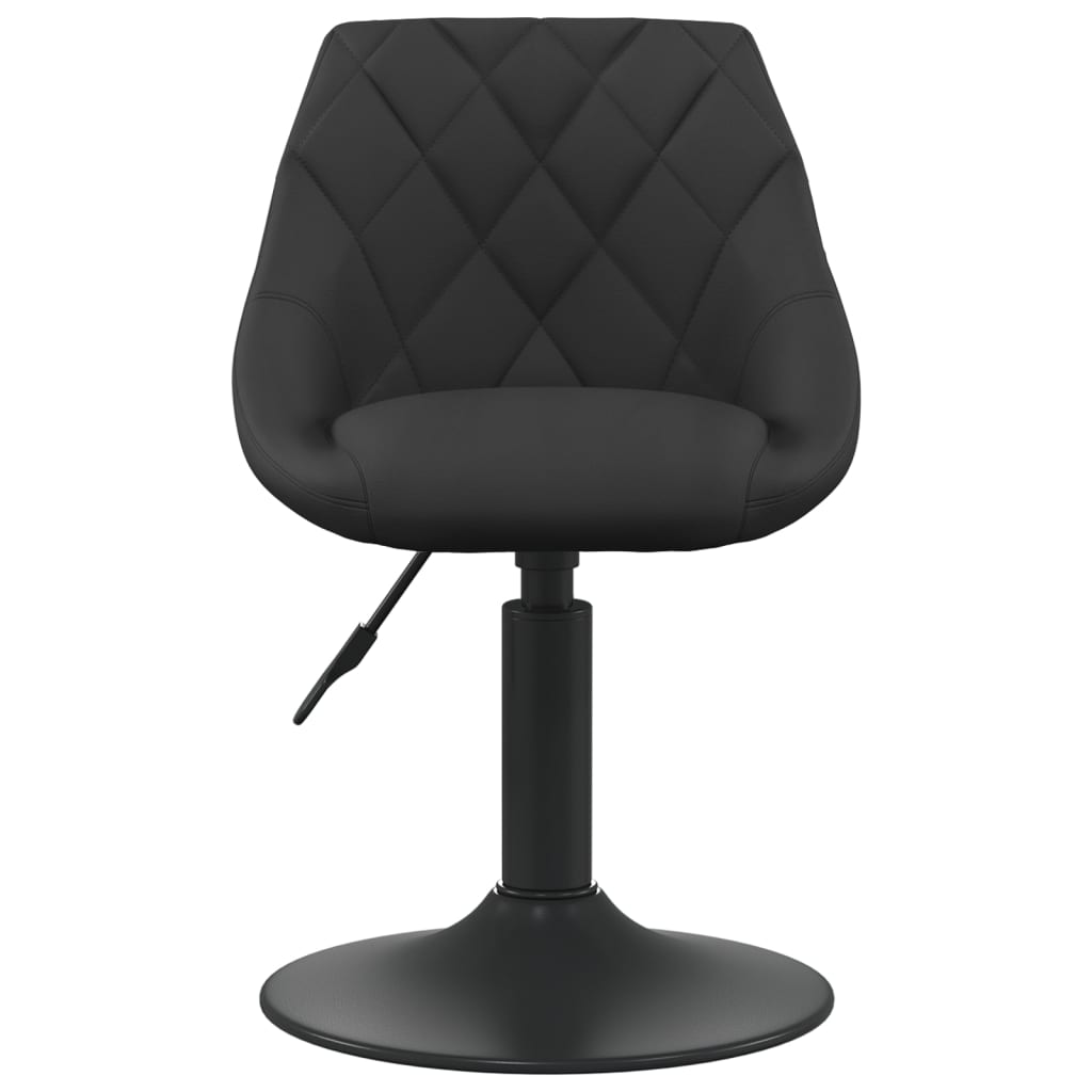 vidaXL Scaun de bar, negru, catifea vidaXL Scaun de bar, negru, catifea