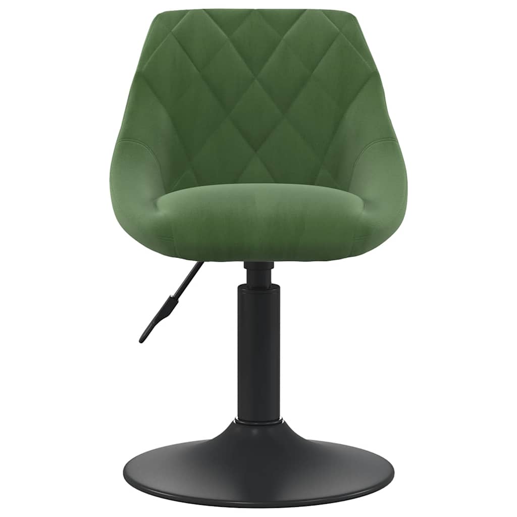 vidaXL Scaun de bar, verde închis, catifea vidaXL Scaun de bar, verde închis, catifea