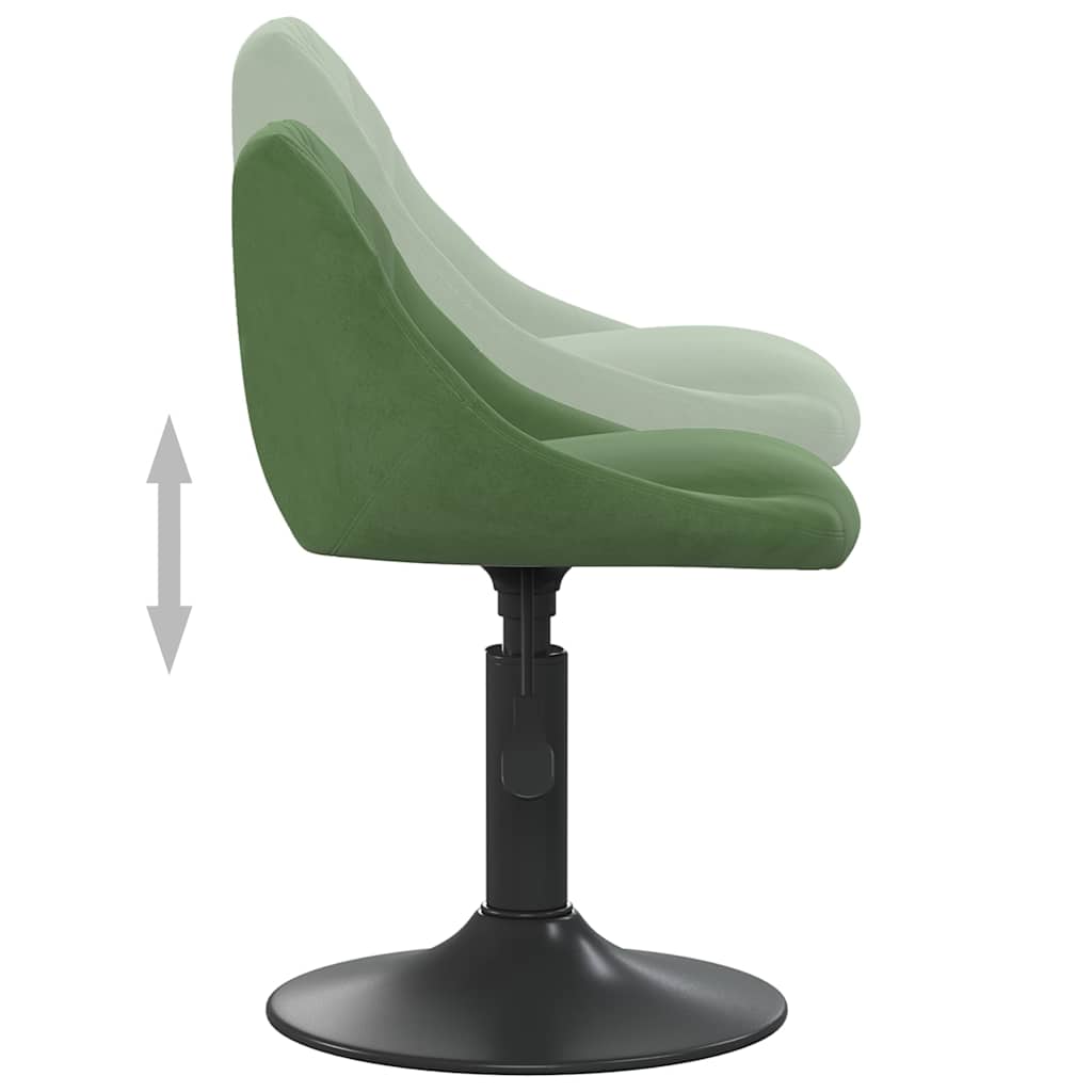 vidaXL Scaun de bar, verde închis, catifea vidaXL Scaun de bar, verde închis, catifea