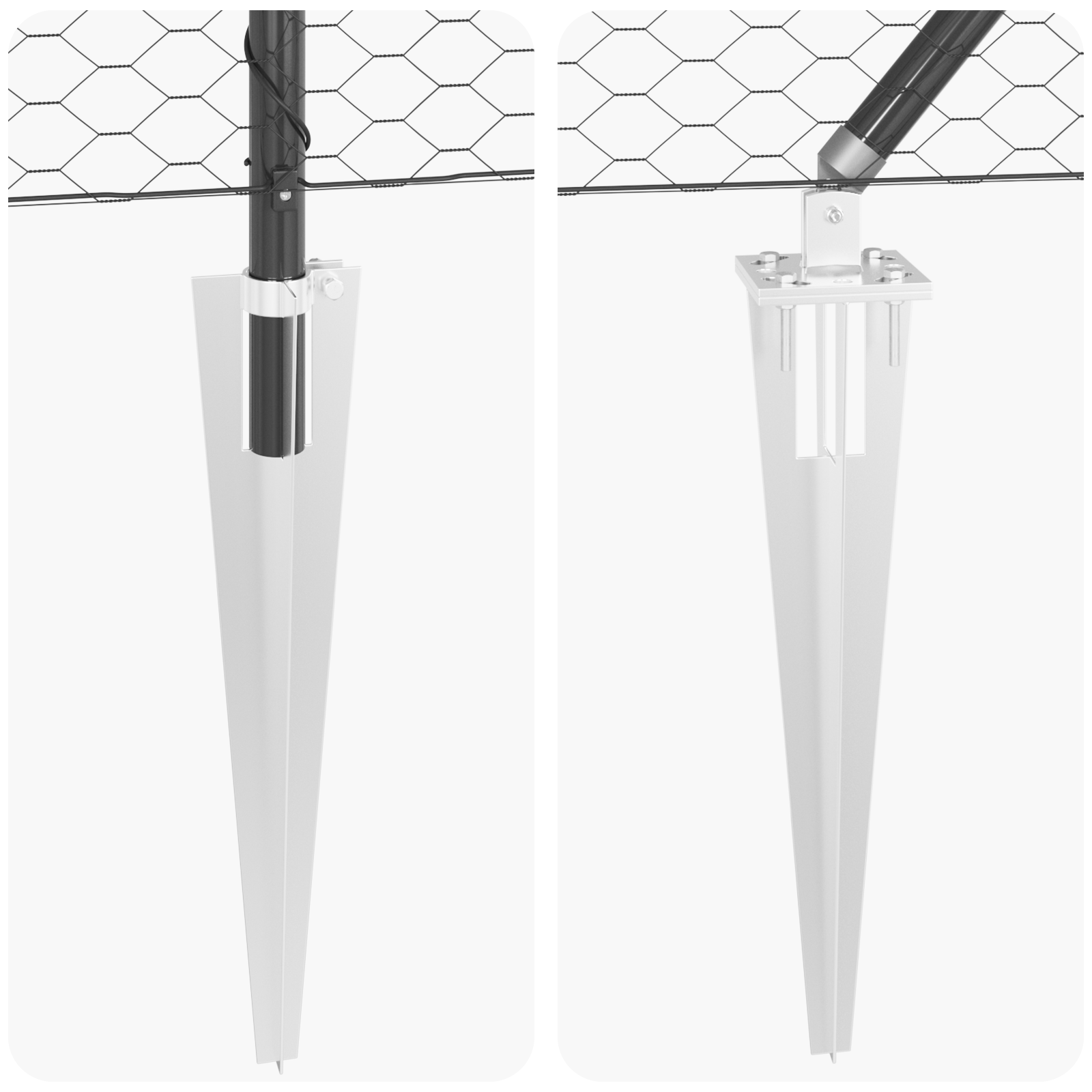 vidaXL Îngrădire cu stâlpi Gri 0.8 x 50 m otel acoperit cu PVC vidaXL Îngrădire cu stâlpi Gri 0.8 x 50 m otel acoperit cu PVC