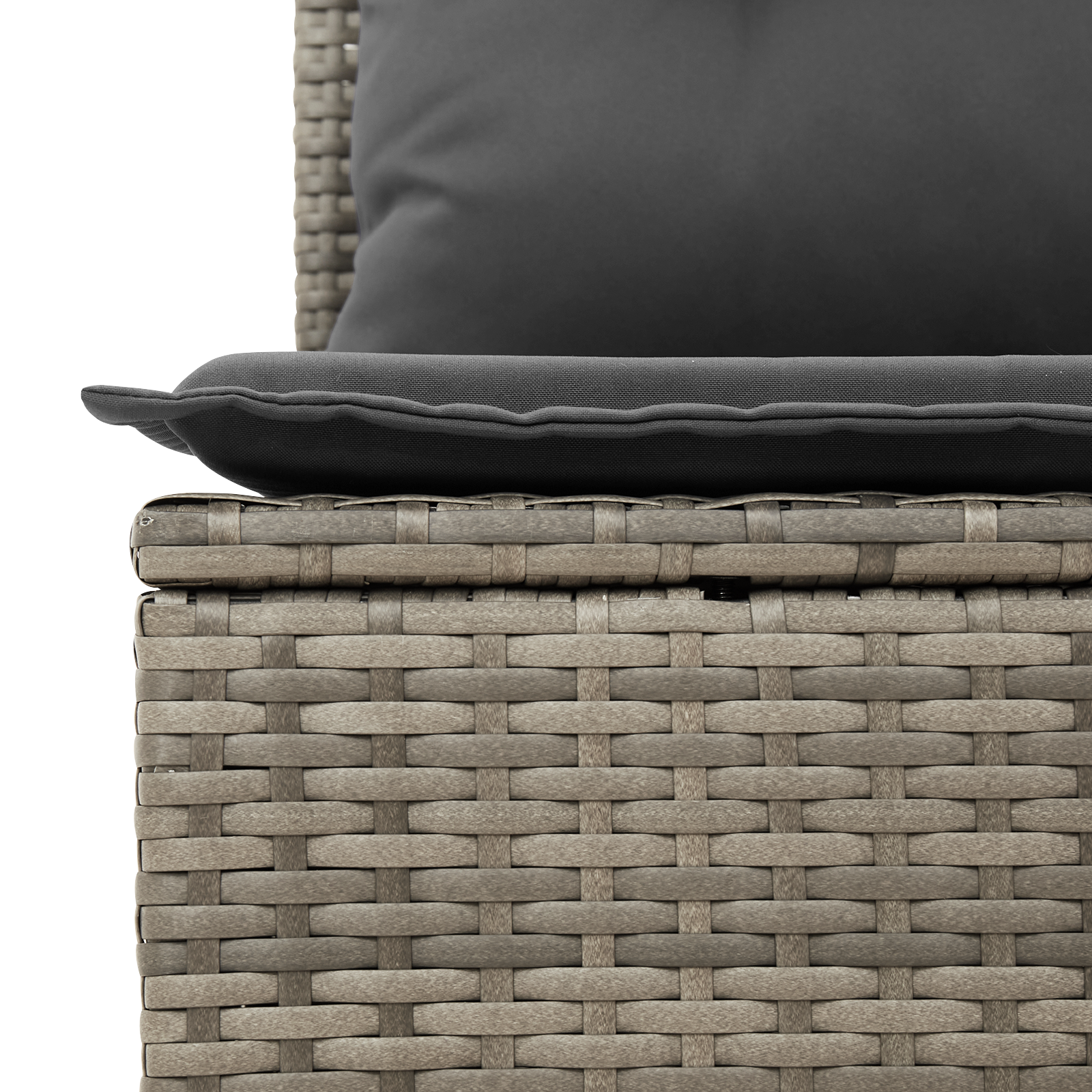 vidaXL Set de canapele pentru grădină 4 pcs Gri 209 x 154 x 85 cm