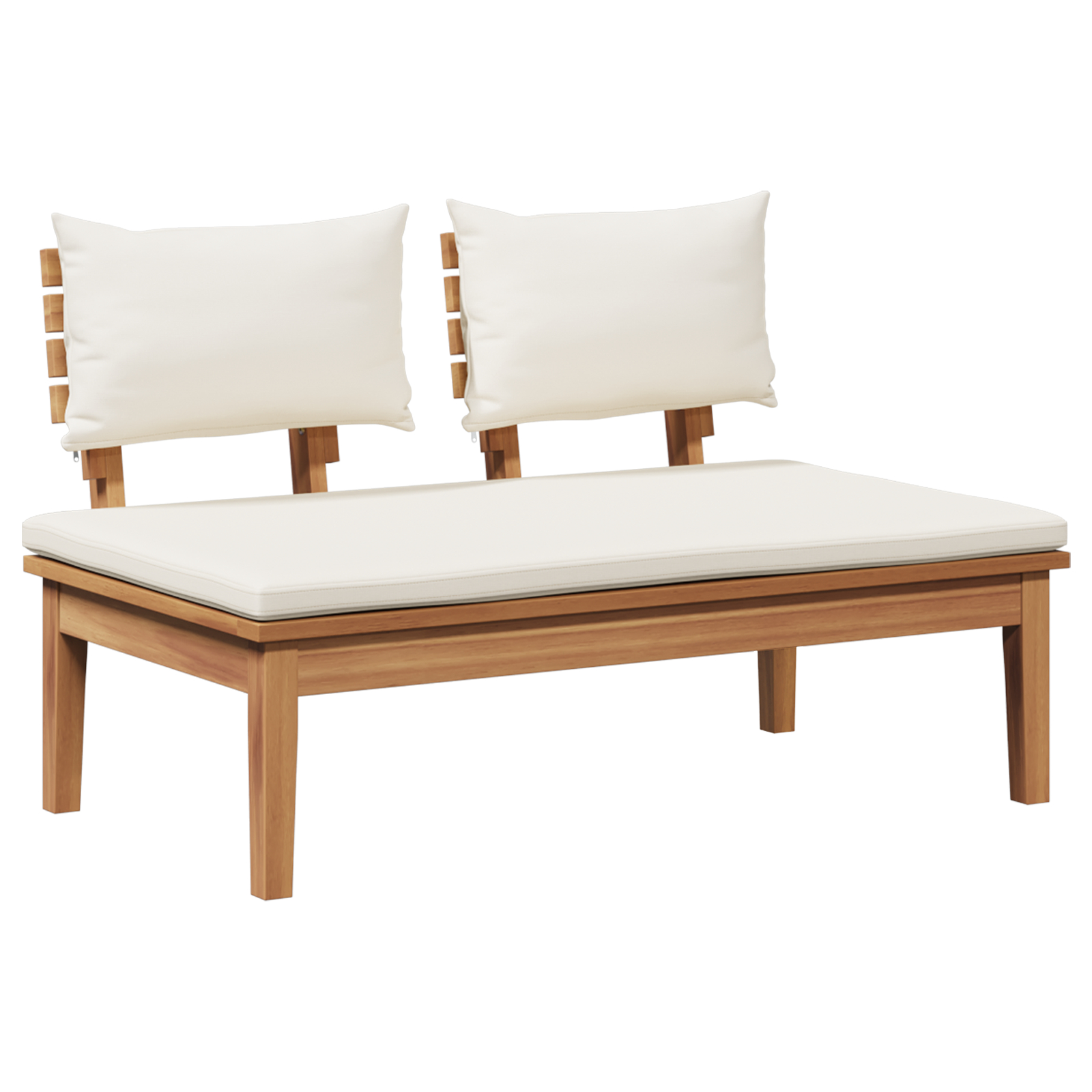 vidaXL Setul de banci de grădină cu 5 piese, include perne, din lemn de teak solid. vidaXL Setul de banci de grădină cu 5 piese, include perne, din lemn de teak solid.