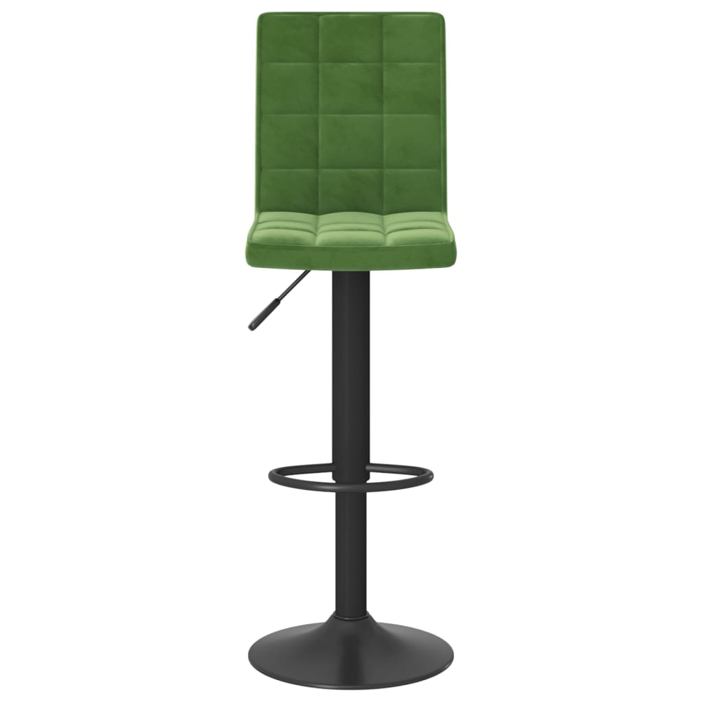 vidaXL Scaun de bar, verde închis, catifea vidaXL Scaun de bar, verde închis, catifea