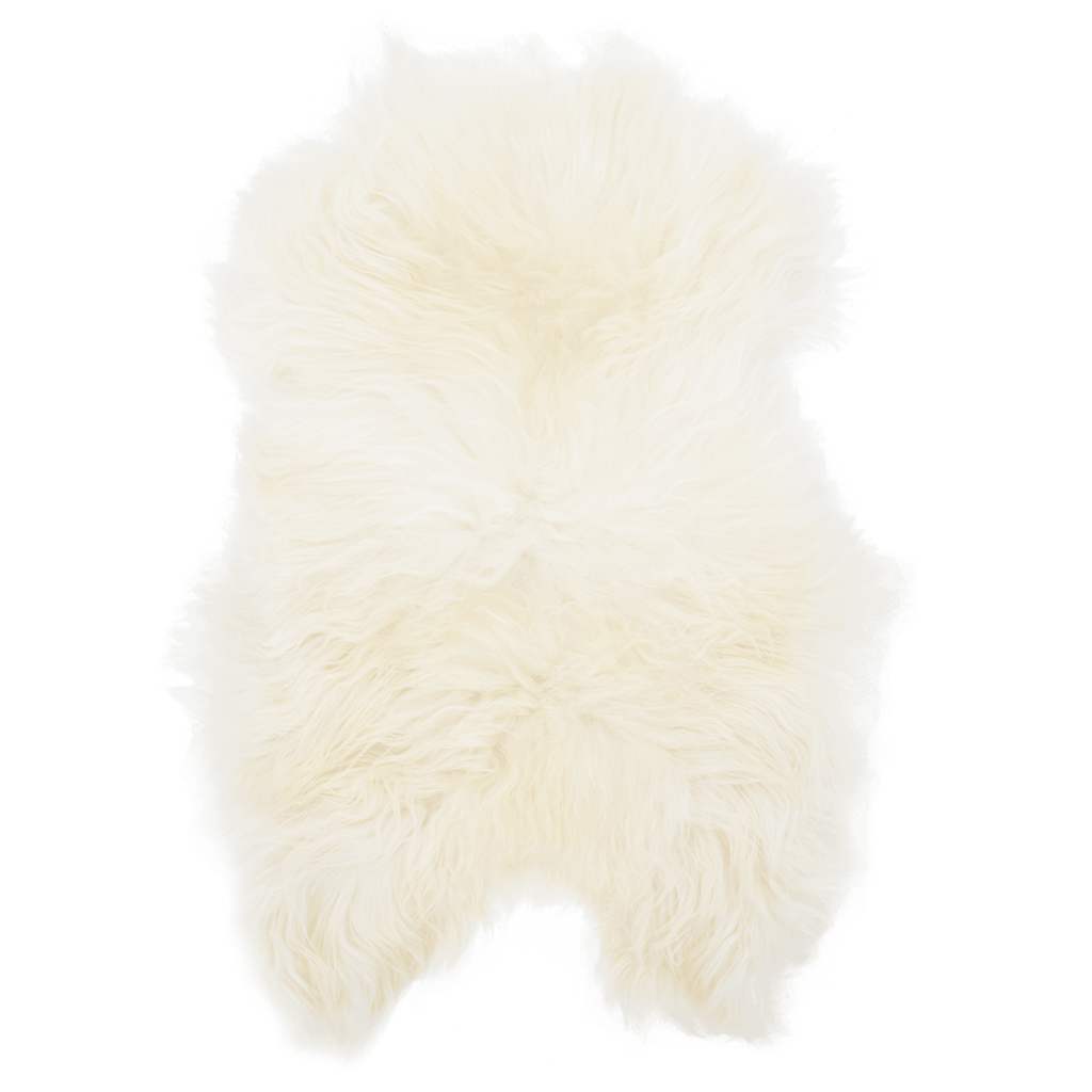 vidaXL Husă de scaun piele de oaie islandeză, crem, 70x110 cm vidaXL Husă de scaun piele de oaie islandeză, crem, 70x110 cm