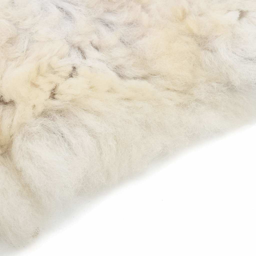 vidaXL Piele de oaie, crem, (60-70)x(90-100) cm vidaXL Piele de oaie, crem, (60-70)x(90-100) cm