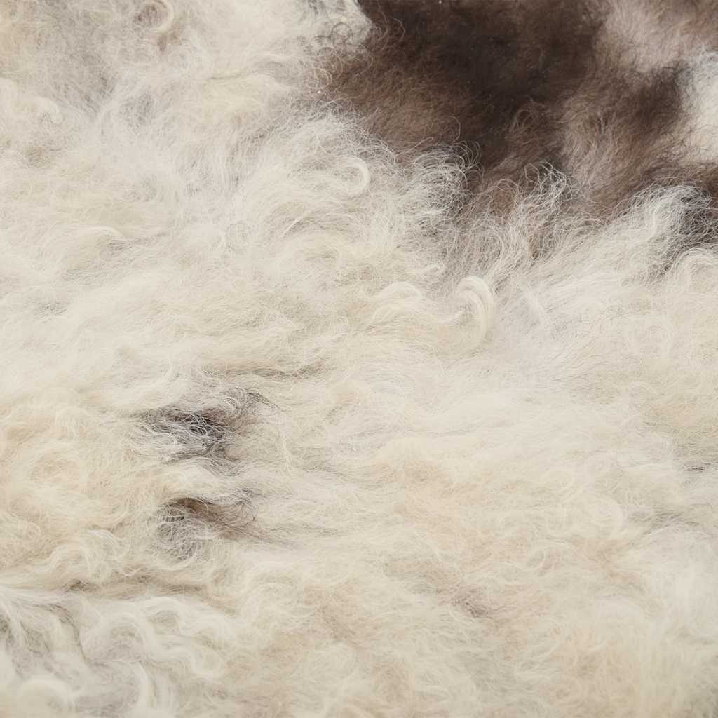 vidaXL Piele de oaie, culoare mixtă, (60-70)x(90-100) cm