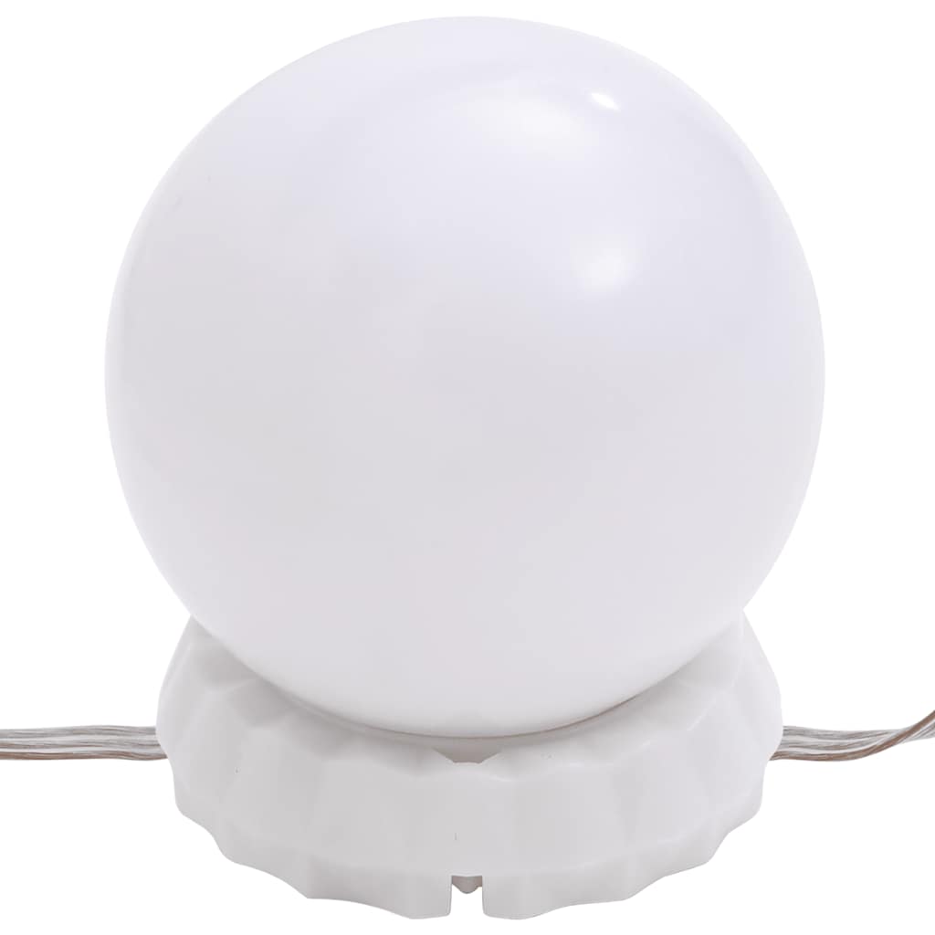 vidaXL Lampă de oglindă cu 8 becuri LED alb cald și alb rece vidaXL Lampă de oglindă cu 8 becuri LED alb cald și alb rece