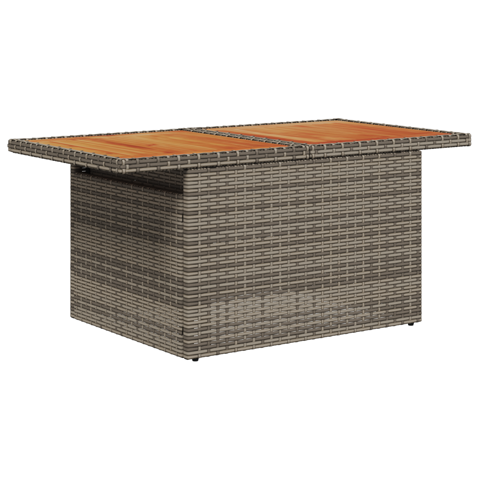 Set 9 Piese Canapea Grădină cu Perne Gri Ratan Poly Set 9 Piese Canapea Grădină cu Perne Gri Ratan Poly