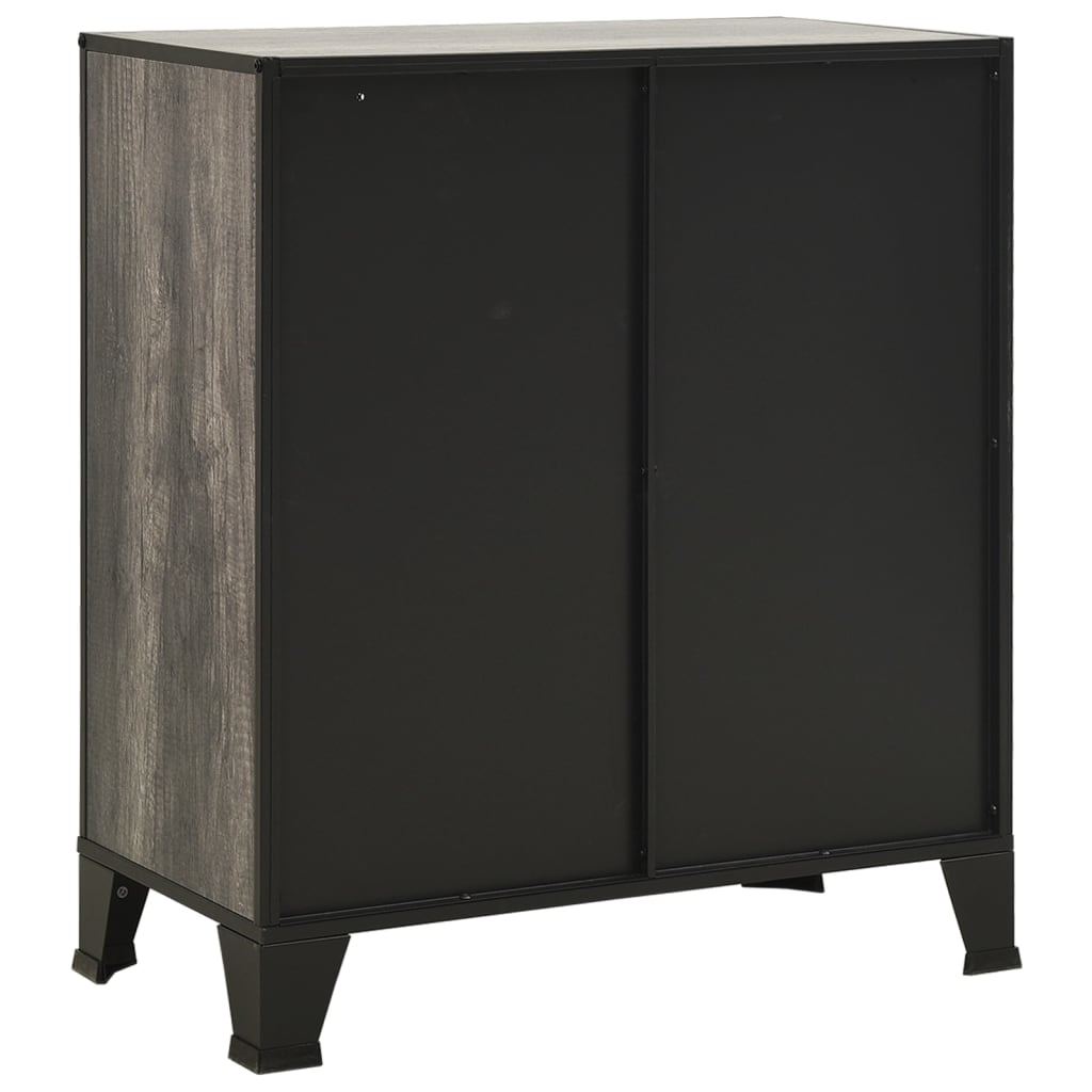 vidaXL Dulap de depozitare,gri,72x36x82cm,metal și MDF vidaXL Dulap de depozitare,gri,72x36x82cm,metal și MDF