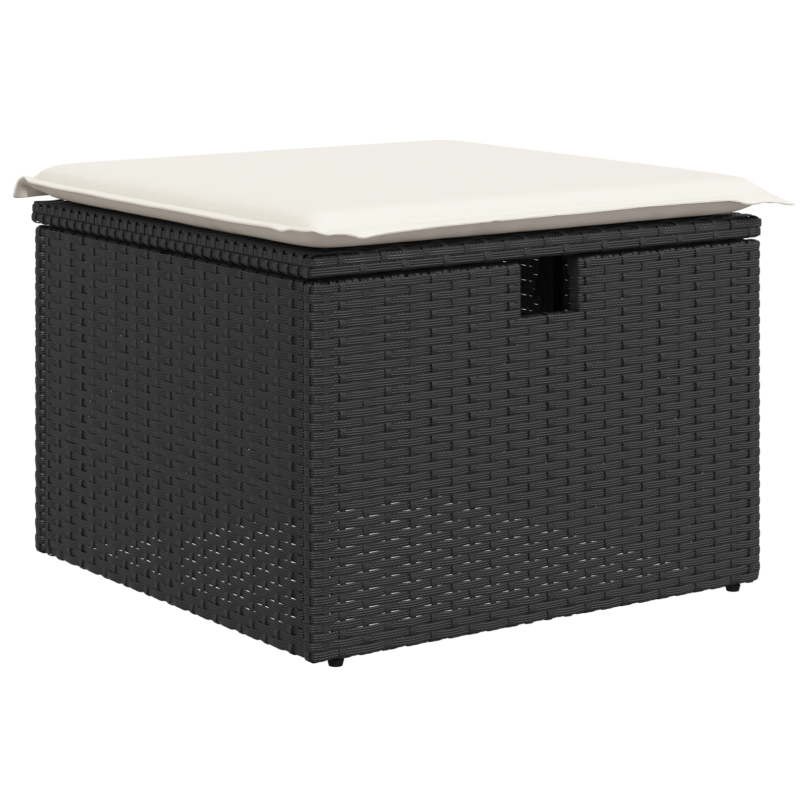 vidaXL Set de canapele pentru grădină cu pernă 9 pcs negru și crem vidaXL Set de canapele pentru grădină cu pernă 9 pcs negru și crem